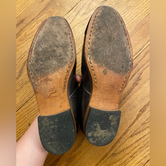 Dieppa Restrepo Suede Round-Toe Oxfords Size: 6.5 - Picture 12 of 13